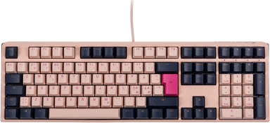 Ducky One 3 Fuji Fullsize Cherry Silver Kablet Nordisk Tastatur
