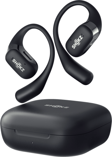 AfterShokz Shokz Openfit Wireless Headphones - Black Aidosti langattomat kuulokkeet Musta