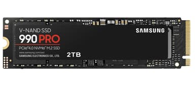 Samsung 990 PRO SSD-levy 2000GB M.2 2280 PCI Express 4.0 x4 (NVMe)