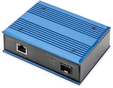 Digitus Dn-652104-1 Gigabit Media Converter Rj45 Poe/sfp Median muunnin RJ-45 SFP (mini-GBIC)