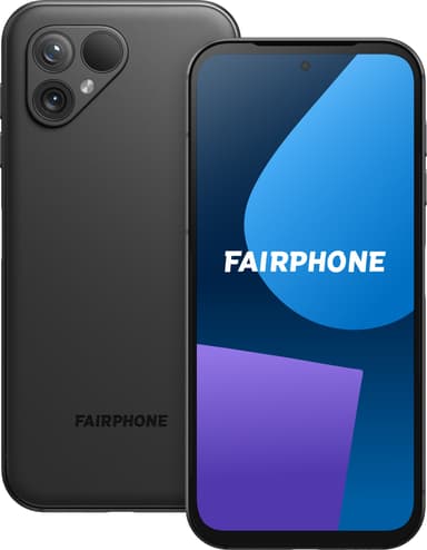 Fairphone 5 256GB Dual-SIM Mattsvart
