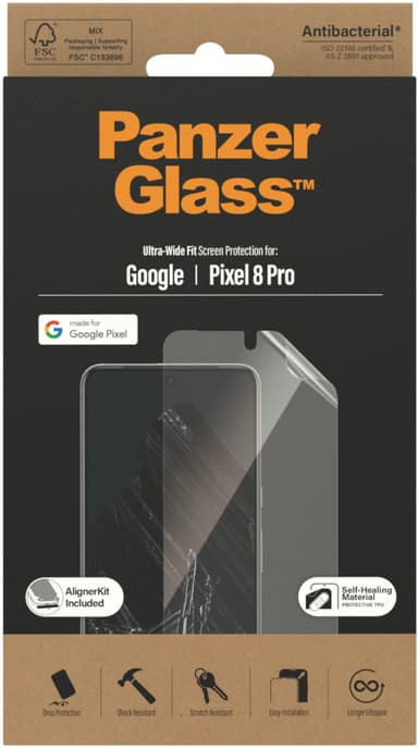 Panzerglass Ultra-Wide Fit Google Pixel 8 Pro