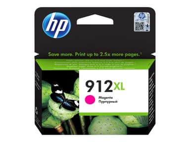 HP Muste Magenta 912XL 825 Pages - OfficeJet Pro 8022/8024/8025 