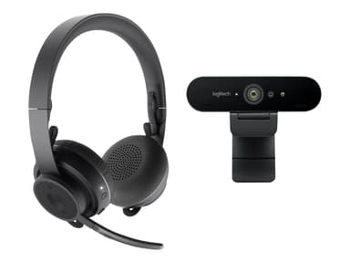 Logitech Pro Personal Video Collaboration Kit USB-A via Bluetooth-adapter Stereo