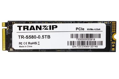 Tranzip SSD S380 SSD 500GB M.2 2280 PCI Express 4.0 x4 (NVMe)