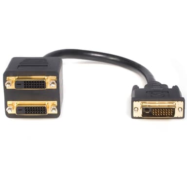 Startech Video Splitter 0.305m 24+1 pin digital DVI Hunn 24+1 pin digital DVI Hann