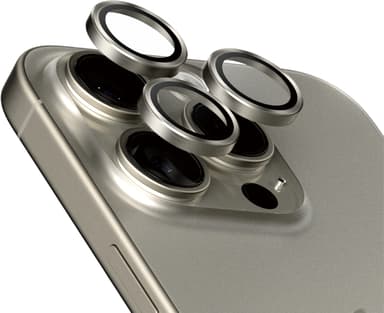 Panzerglass Hoops Lens Protector iPhone 15 Pro/15 Pro Max Naturel titanium