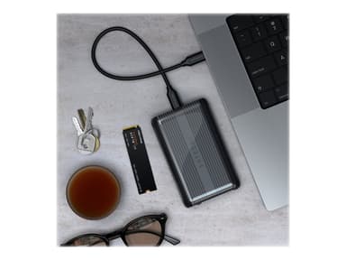 Satechi SSD Pro Cabinet M.2 Thunderbolt 4 USB4 Harmaa