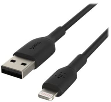 Belkin Lightning To USB-A Cable 3m Musta