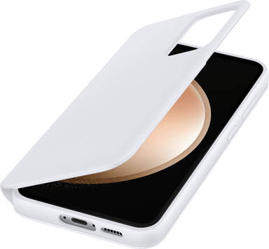 Samsung Smart View Wallet Case Samsung Galaxy S23 FE Valkoinen