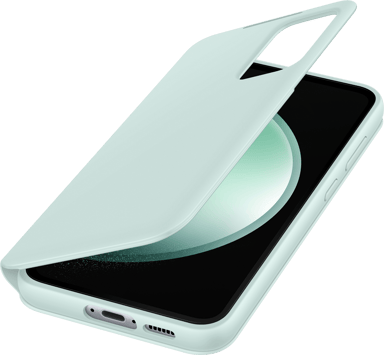 Samsung Smart View Wallet Case Galaxy S23 FE Mintunvärinen
