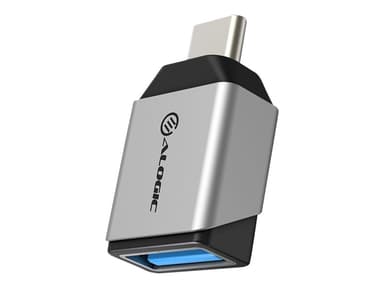 Alogic Ultra Mini USB-C Uros USB Naaras Hopea Musta