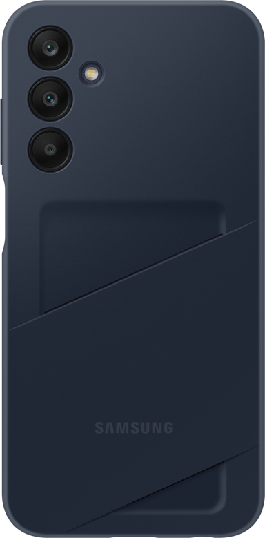 Samsung Card Slot Case Galaxy A25 5G Musta Sininen