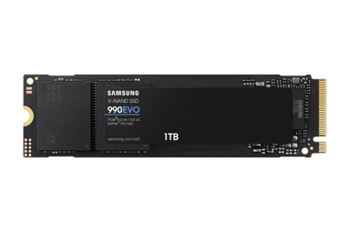 Samsung 990 EVO SSD 1000GB M.2 2280 PCI Express 4.0 x4 (NVMe) PCI Express 5.0 (NVMe)