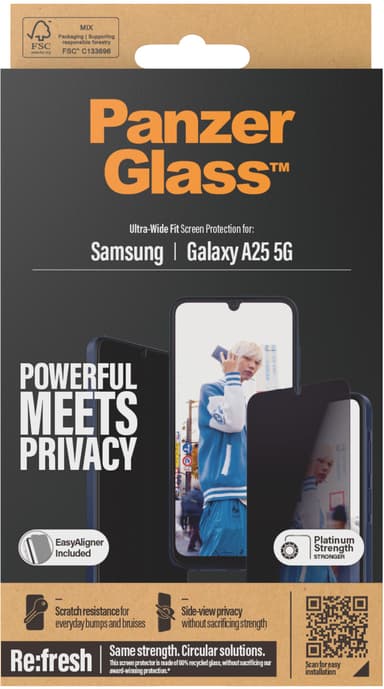 Panzerglass Ultra-wide Fit Privacy Samsung Galaxy A25 5G