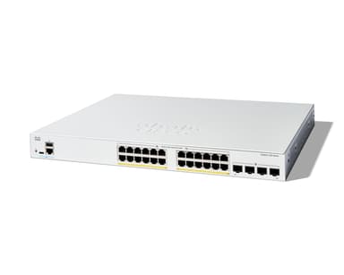 Cisco Catalyst C1200 Smart 24x1GbE 4x1GbE SFP PoE 375W Switch 