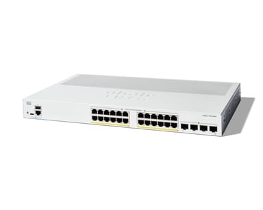 Cisco Catalyst C1300 Managed 24x1GbE 4xGbE SFP PoE 195W Switch 