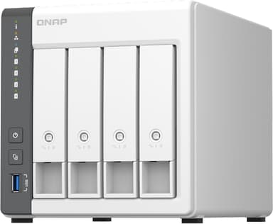 QNAP Ts-433-4g 4-Bay Desktop Nas Cortex-a55 4Gb 0TB NAS-server