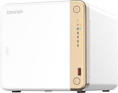 QNAP Ts-462-4g 4-Bay Desktop Nas Cel N4505 8Gb 0Tt NAS-palvelin