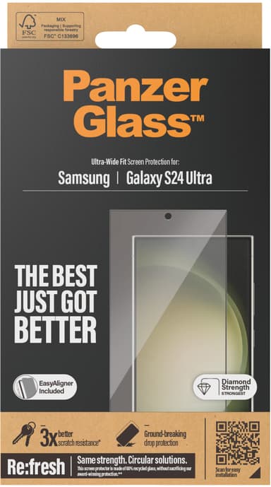 Panzerglass Ultra-Wide Fit Samsung Galaxy S24 Ultra
