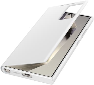 Samsung Smart View Wallet Samsung Galaxy S24 Ultra Valkoinen