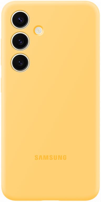 Samsung Silicone Case Galaxy S24 Keltainen
