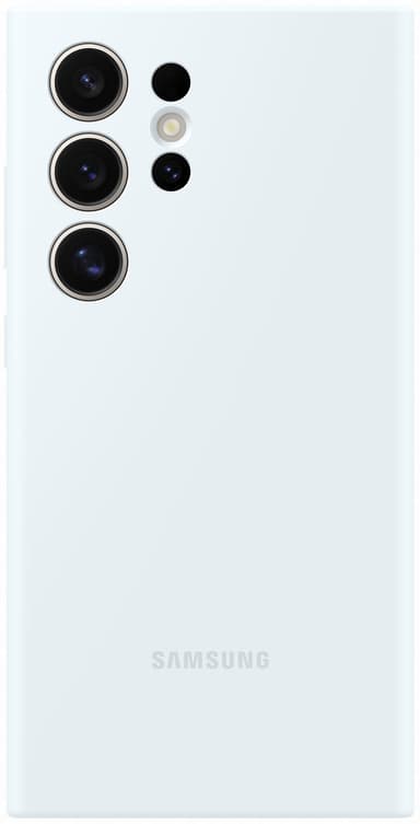 Samsung Silicone Case Samsung Galaxy S24 Ultra Valkoinen