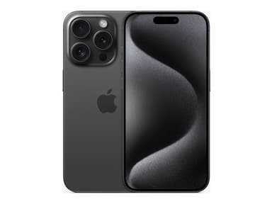Apple iPhone 15 Pro - (Löytötuote luokka 2) Kaksois-SIM Musta titaani