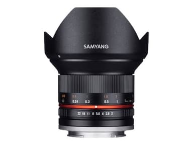 Samyang 12mm f/2.0 Fuji X - (Kuppvare klasse 2) 