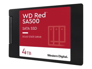 WD RED SA500 SSD-levy 4000GB 2.5" Serial ATA-600