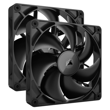 Corsair iCUE LINK RX140 PWM Expansion Fan 2P Tuuletin Musta