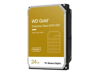 WD Gold 24TB 3.5" 7200r/min SATA 6.0 Gbit/s HDD