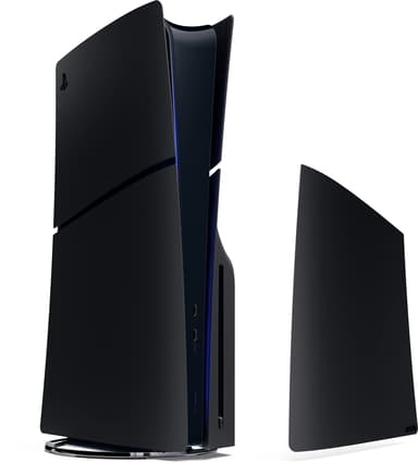 Sony Playstation 5 Slim Cover - Midnight Black Musta