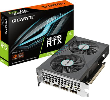 Gigabyte GeForce RTX 3050 EAGLE OC 6G Näytönohjain