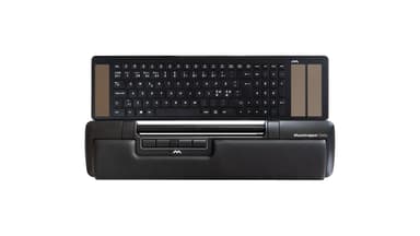 Mousetrapper Delta Regular & Type Keyboard combo Langallinen Tankohiiri Musta