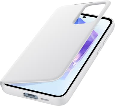 Samsung Smart View Wallet Case Galaxy A55 Valkoinen