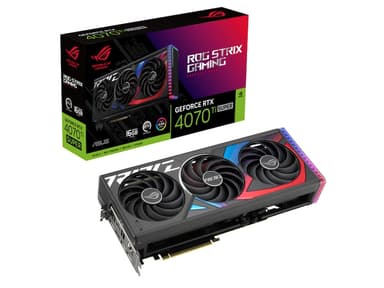 ASUS GeForce RTX 4070 Super Strix Gaming 16GB Näytönohjain
