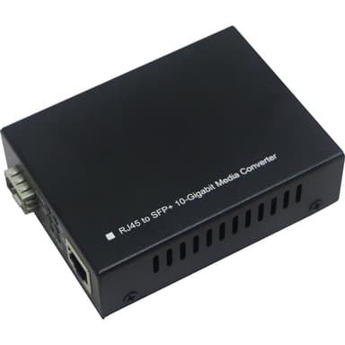 Direktronik Mediak Converter 10Gbps 1xRJ45 1xSFP+ Valokuitu-mediamuunnin