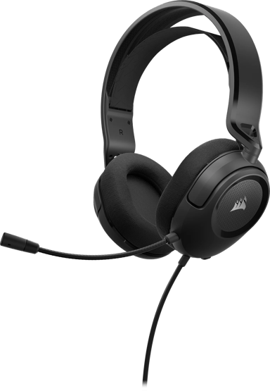 Corsair Hs35 Surround V2 Gaming Headset Kuuloke + mikrofoni 3,5 mm jakkiliitin 7.1 kanavaympäristö Musta