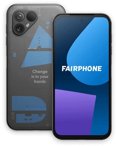 Fairphone 5 256GB Kaksois-SIM Läpinäkyvä