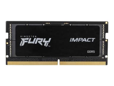 Kingston FURY Impact - (Löytötuote luokka 2) 64GB 5600MHz CL40 DDR5 SDRAM 262-nastainen SO-DIMM