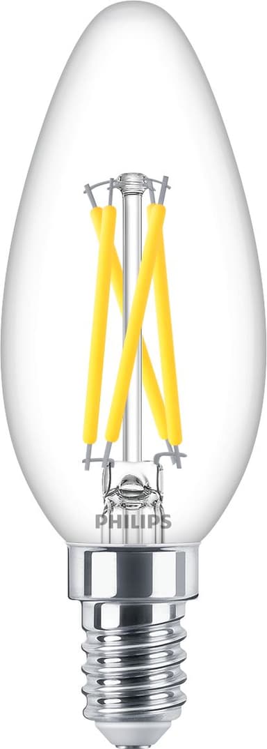 Philips LED E14 Candle Clear 2.5W (25W) 340 Lumen 