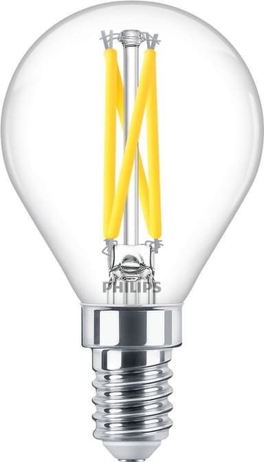 Philips LED E14 Globe Clear 1.8W (25W) 250 Lumen 