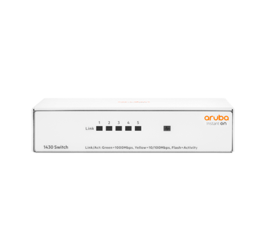 Aruba Instant On 1430 5-Port Gigabit Switch 