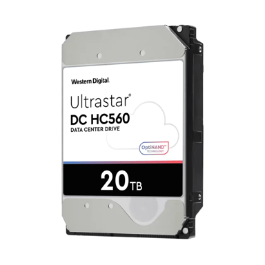 WD Ultrastar DC HC560 3.5" 7200r/min SAS 20000GB HDD