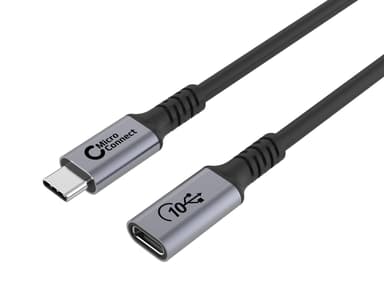 Microconnect Microconnect USB3.2CC1EX USB-kaapeli 1 m USB4 Gen 2x2 USB C Musta 1m USB C USB C Musta
