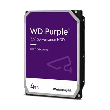 WD Purple 3.5" 5400r/min Serial ATA III 4000GB HDD