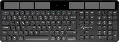 Voxicon Wireless Keyboard SO2WL Black ISO France ranska