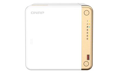 QNAP QNAP TS-462-4G NAS- ja tallennuspalvelimet Tower Ethernet LAN Valkoinen N4505 