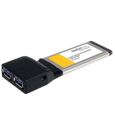 Startech 2 Port ExpressCard SuperSpeed USB 3.0 Card Adapter 